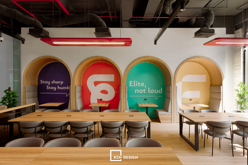 Hoàn thiện thi công quán cafe coworking Flow Haus